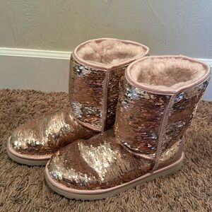 Sequin UGG Boots